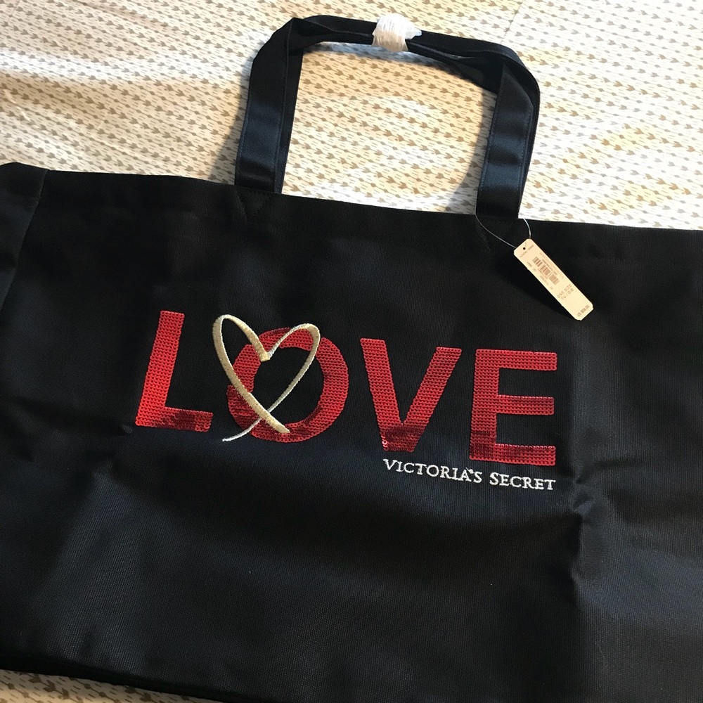 NWT Victoria’s Secret LOVE Tote Bag